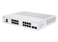 De gros ???? Cisco CBS350-16T-E-2G-EU - 16 (ports)/10/100/1000/Manageable/Cloud ❤️