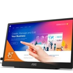 Remise ???? AOC 16T2 - 15/16/IPS/4ms/FHD/HDMI/HP/60Hz ???? -Logitech Shop 4e35ecca 5b0a 4d83 b37e 8781af44b728