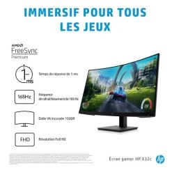 Meilleure vente ???? HP X32c - VA/1ms/FHD ✔️ -Logitech Shop 51c20083 1223 45fb 94d5 8ca5317fc522