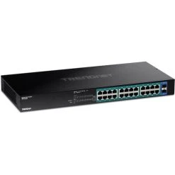 Nouveau ???? TrendNet TPE-TG262 - 24 (ports)/10/100/1000/Avec POE/Empilable/Non Manageable ????