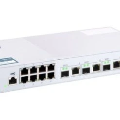 Promo ❤️ Qnap QSW-M408-4C - 8 (ports)/10/100/1000/Sans POE/Non Empilable/Manageable/4 ⭐ -Logitech Shop 8b68aaa6 950e 4f34 84bb 5f268c7d28c0