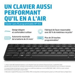 Tout neuf ✨ HP 455 Progmable WL KBD FR ???? -Logitech Shop 9a1c5a78 09c5 4303 aea6 409cd0c58ace