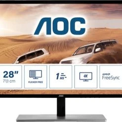Le moins cher ???? AOC 79 Series U2879VF - 28/TN/1ms/UWFHD/3840x2160/DVI/76Hz ✨