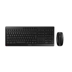 Tout neuf ???? Cherry STREAM DESKTOP Ensemble Clavier & Souris Sans Fil, Noir, USB, AZERTY - FR ????