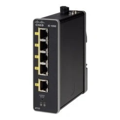 Coupon ???? Cisco IE-1000-4T1T-LM - 5 (ports)/10/100/Sans POE/Manageable ✔️